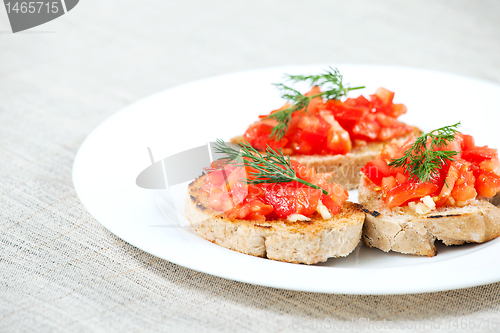 Image of Tomato sandwiches 