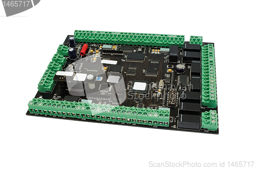 Image of Electronic circuit board.