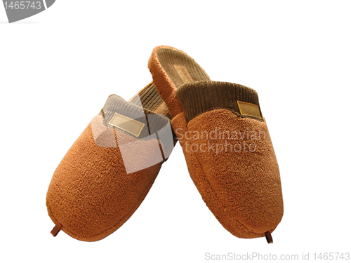 Image of  brown slippers