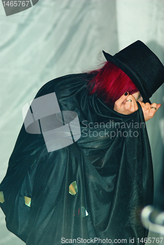Image of goth girl