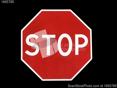 Image of sign STOP