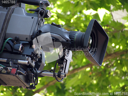 Image of television camera