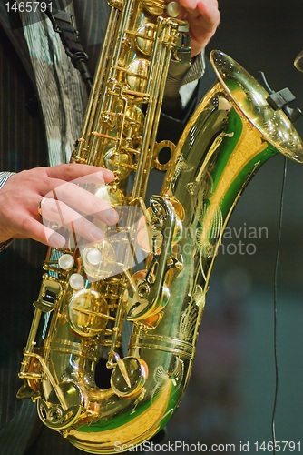 Image of saxophonist