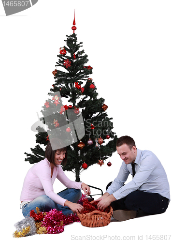 Image of Decorating the Christmas Tree