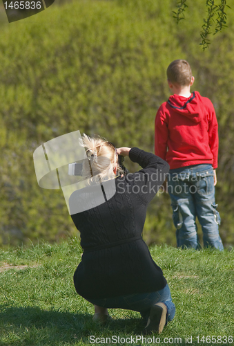 Image of photographing