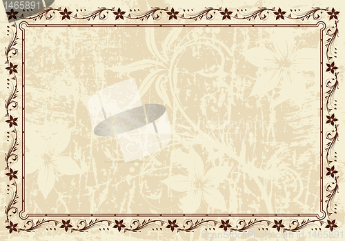 Image of Floral frame