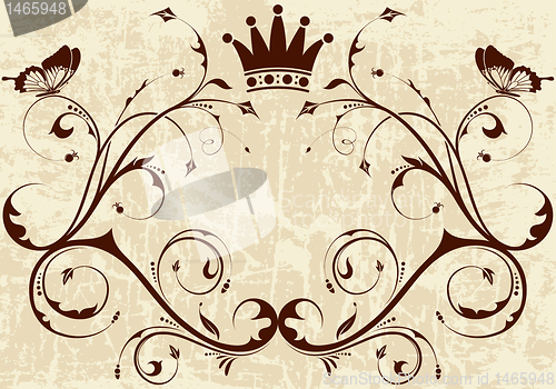 Image of Floral frame