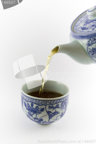 Image of Pouring tea