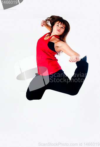 Image of Young dancing girl