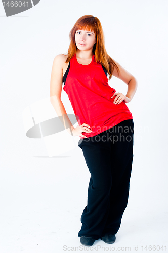 Image of Young hip-hop dancer