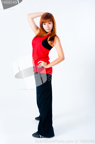 Image of Young hip-hop dancer