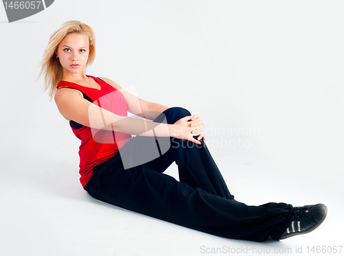 Image of Pretty girl dancing