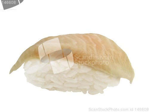 Image of Halibut sushi