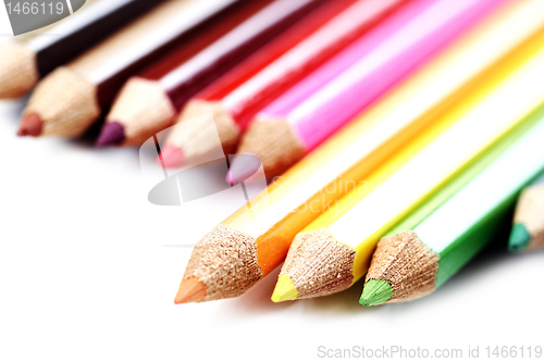 Image of Close-up pencil.