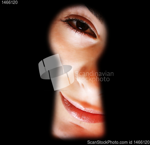 Image of Beautiful girl face