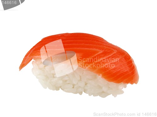 Image of Salmon sushi