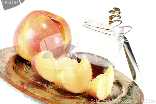 Image of honey and Apple