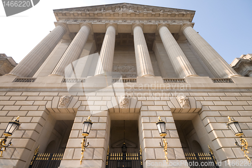 Image of Imposing Facade of Federal office building, Washington DC