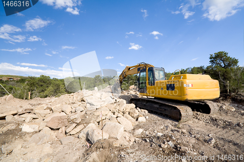 Image of Front End Loader Home Construction Santa Fe USA