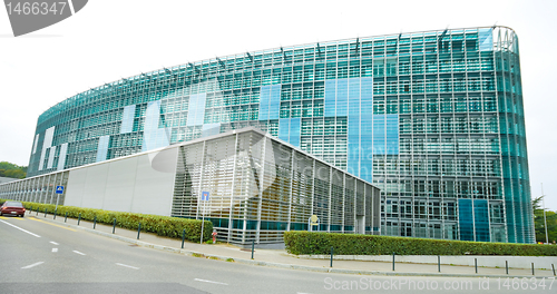 Image of Modern Glass Building World Meteorological Organization Geneva S