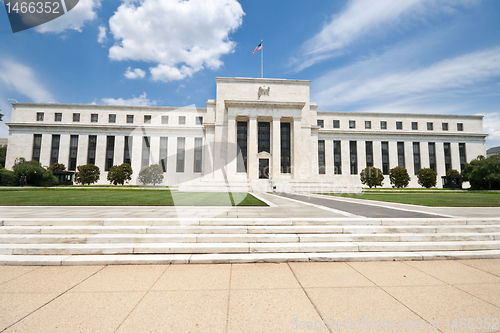 Image of Federal Reserve Bank Building Washington DC USA