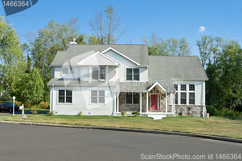 Image of Modern Single Family House Suburban Philadelphia, Pennsylvania 