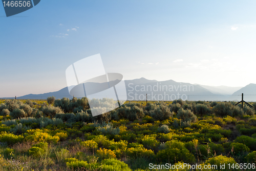 Image of High Desert Sangre De Cristo Mountains NM USA