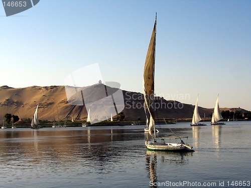 Image of Fellukahs on the Nile