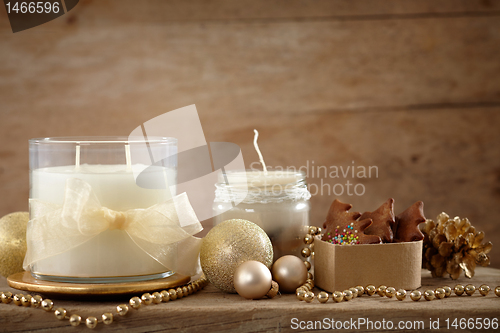 Image of christmas decorations