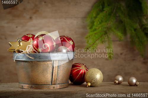 Image of christmas decorations