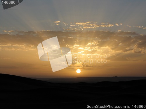 Image of Sahara Sunset #2