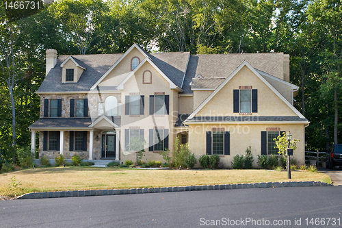 Image of Newly Built Single Family Home in Suburban Philadelphia, Pennsyl