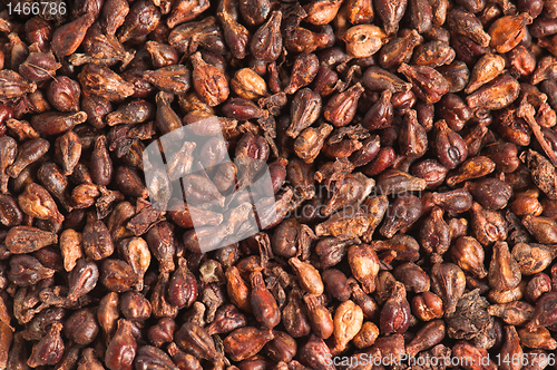 Image of grape pips, close-up 