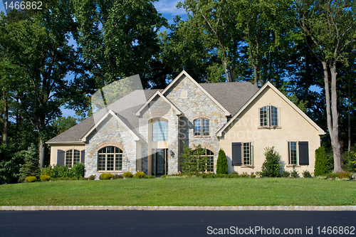 Image of Newly Built Single Family Home in Suburban Philadelphia, Pennsyl