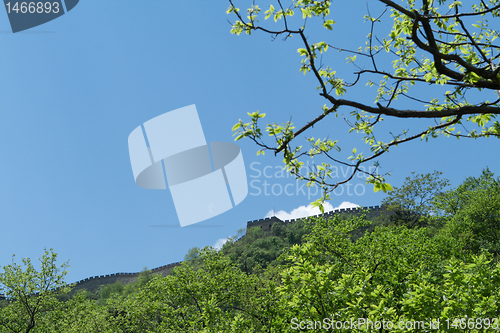 Image of Mutianyu Section Great Wall, Outside Beijing China