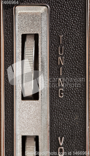 Image of Tuning Dial for a Vintage Radio