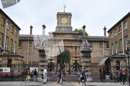 Image of Buckingham Palace in London