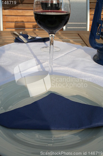Image of The table is laid