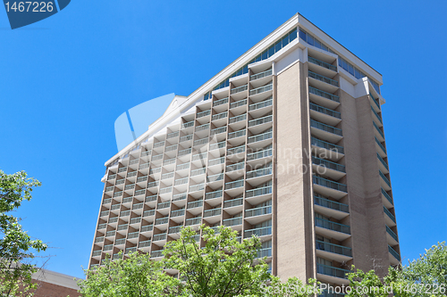 Image of 1960's High Rise Apartment Building, Rosslyn, VA