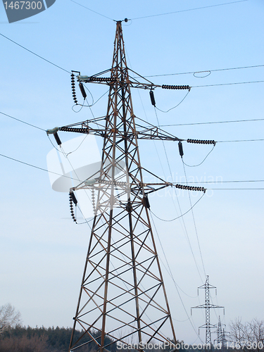 Image of electricity pylon