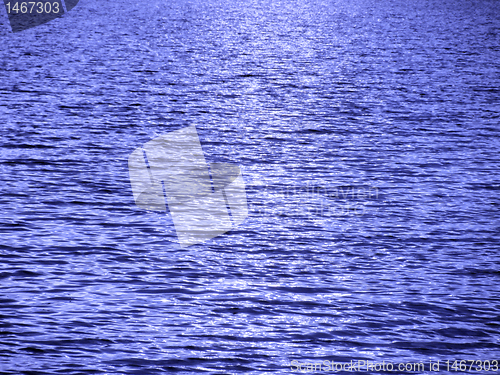 Image of blue waves