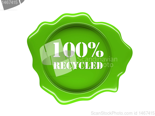 Image of recycled label