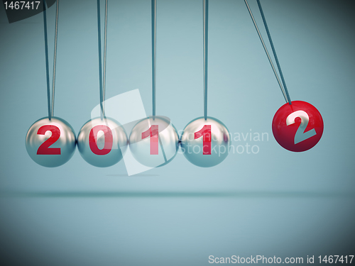 Image of 2012 new year