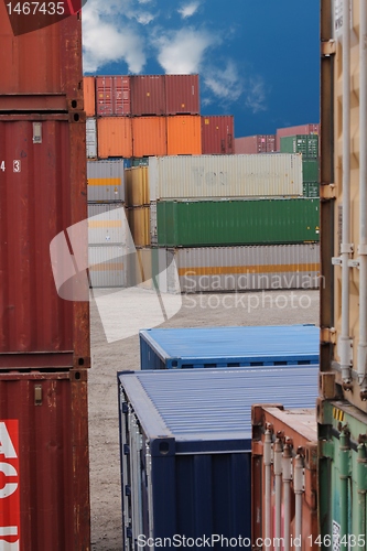 Image of Container reloading site