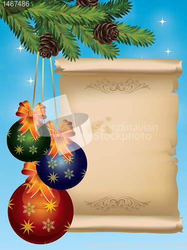 Image of  Christmas card illustration