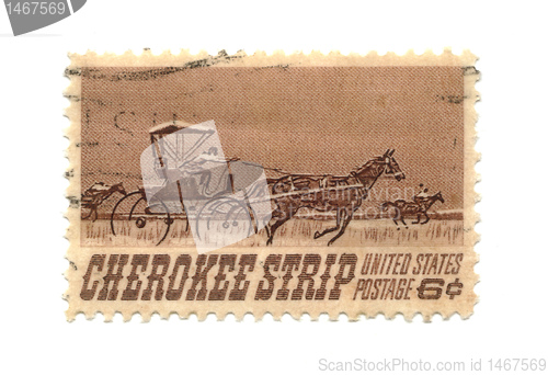 Image of Old postage stamp from USA 6 cent 