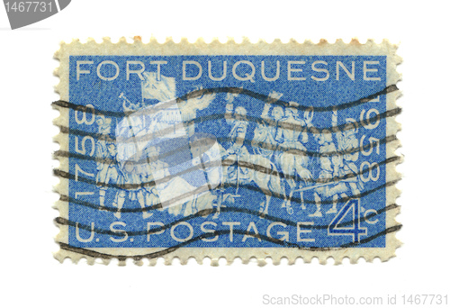 Image of Old postage stamp from USA 4 cent 