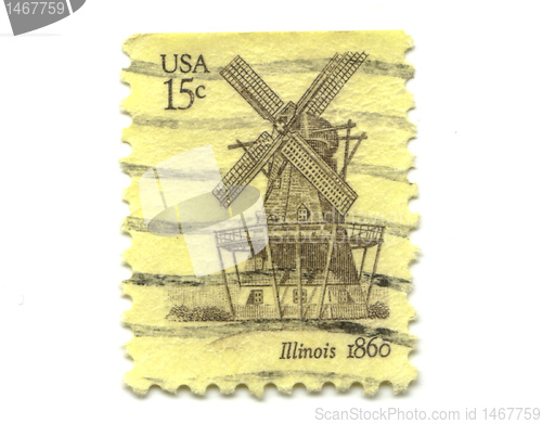 Image of Old postage stamps from USA 15 cents 