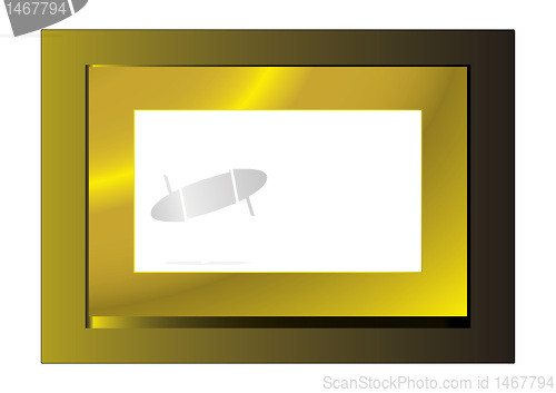 Image of Gold photo frame