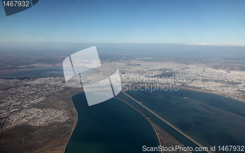 Image of Tunis aerial view